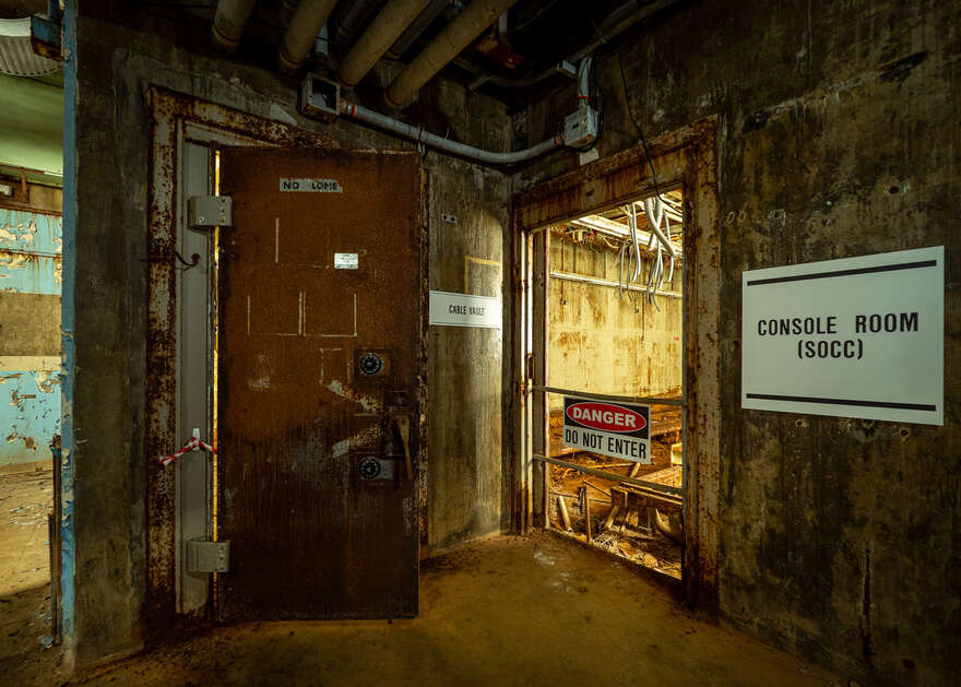 Various rooms in the RSL-3 underground bunker.